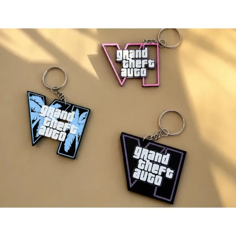 CHAVEIRO GTA VI / GTA 6 / GRAND THEFT AUTO 6 - COM ARGOLA