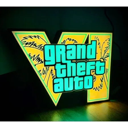 Luminária Led GTA 6